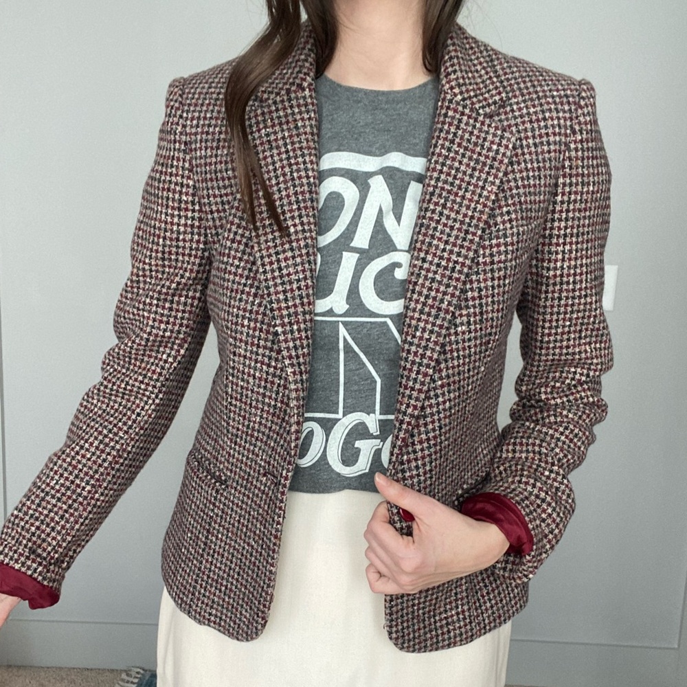 Vintage Wool Tweed Blazer
